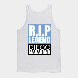 rip diego maradona 10 Tank Top